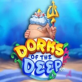 Dorks of the Deep slot logo by Hacksaw Gaming at Pin Up CasinoDorks of the Deep
